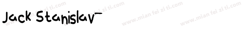 Jack Stanislav字体转换